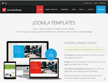 Tablet Screenshot of joomlaplates.com